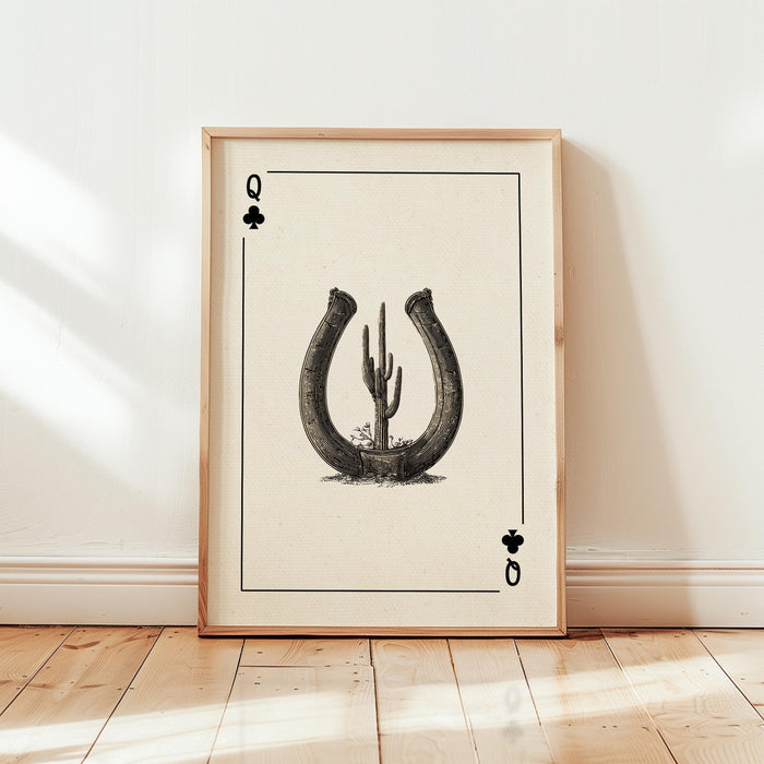 Rustic Western Wall Art Set of 3 Prints, Cowboy Bull Skull Cactus Horseshoe Decor, Country Farmhouse Ranch Style Poster, DIGITAL DOWNLOAD