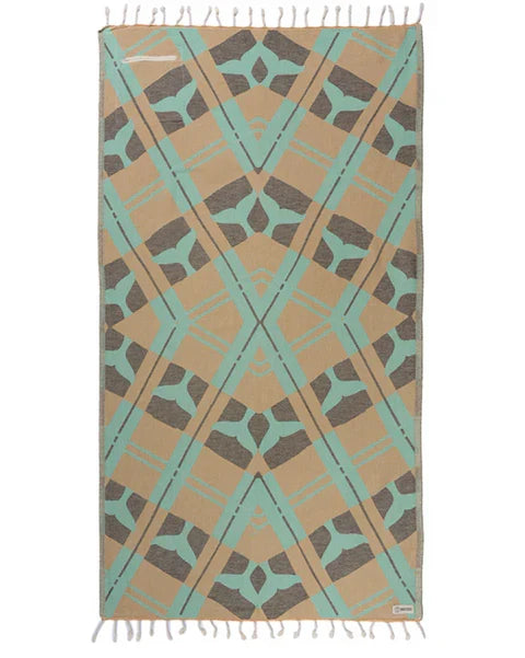 Sand Cloud Kiama Beach Towel with Pocket full pattern view