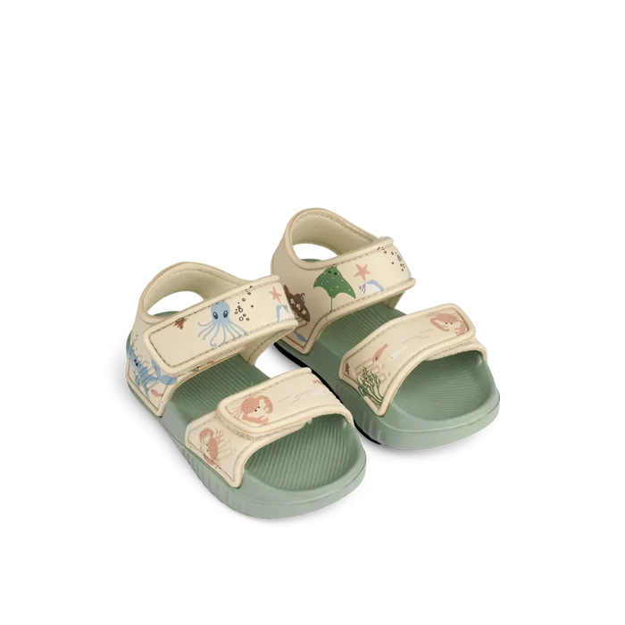 Liewood - Sandals - Blumer - Sea Creature/Sandy