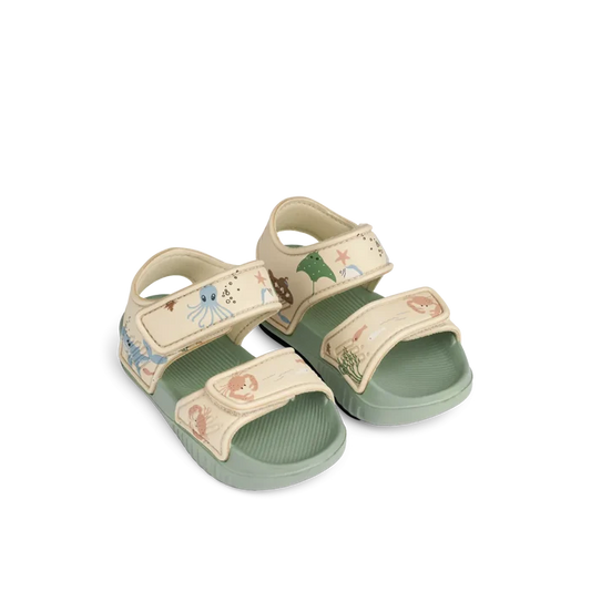 Liewood - Sandals - Blumer - Sea Creature/Sandy