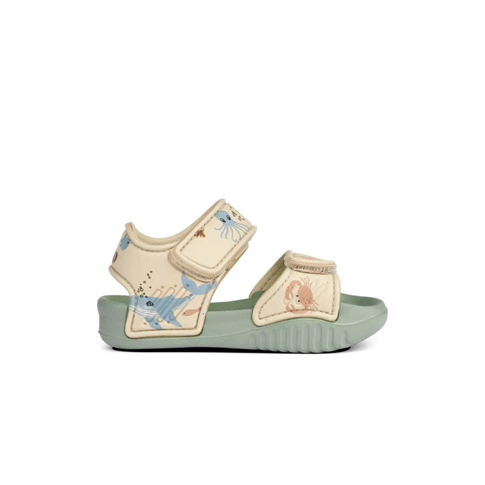 Liewood - Sandals - Blumer - Sea Creature/Sandy - Side