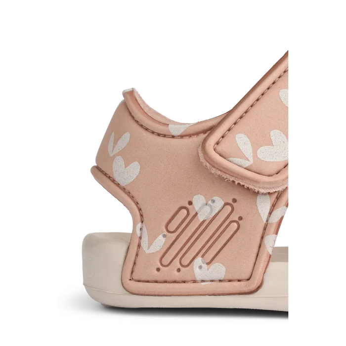 Liewood - Sandals - Blumer - Sweethearts/Pale Tuscany - Details 2