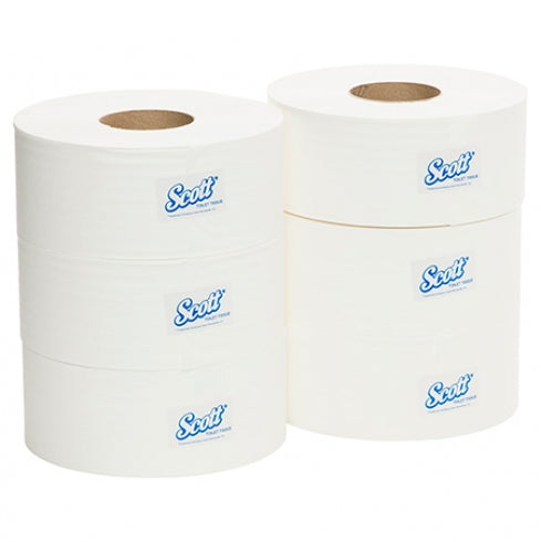 Scott Compact Jumbo Roll Toilet Tissue 600m