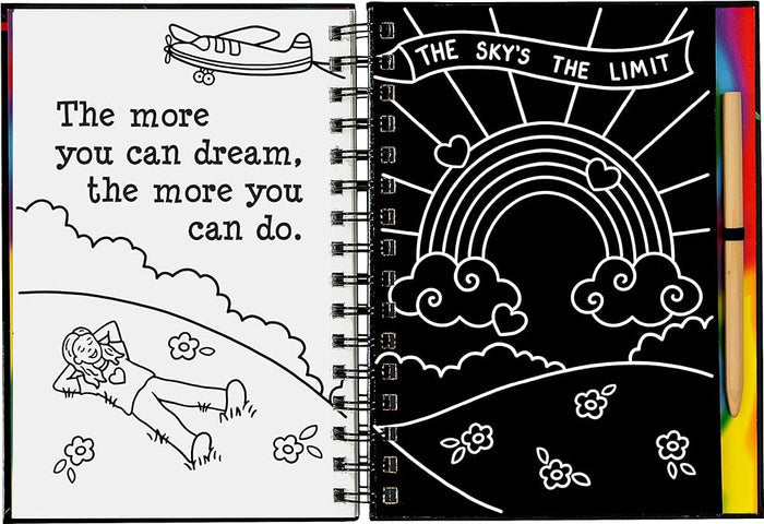 Scratch And Sketch Brave Strong Smart Activity Book