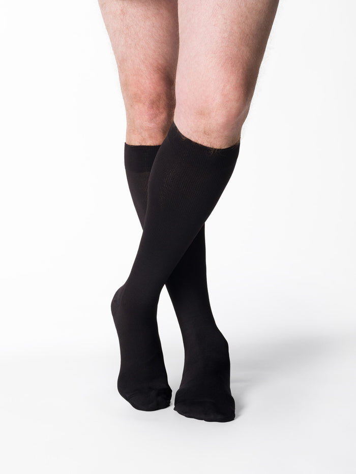 Sigvaris Men's Style Microfiber Knee High 20-30mmHg - Compression Level: Firm 20-30 MmHg - Male - Knee