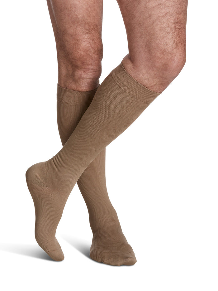 Sigvaris Men's Style Microfiber Knee High 20-30mmHg - Compression Level: Firm 20-30 MmHg - Male - Knee
