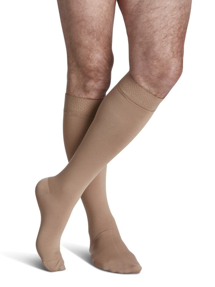 Sigvaris Secure Men's Knee High 20-30mmHg - Compression Level: Firm 20-30 MmHg - Male - Knee