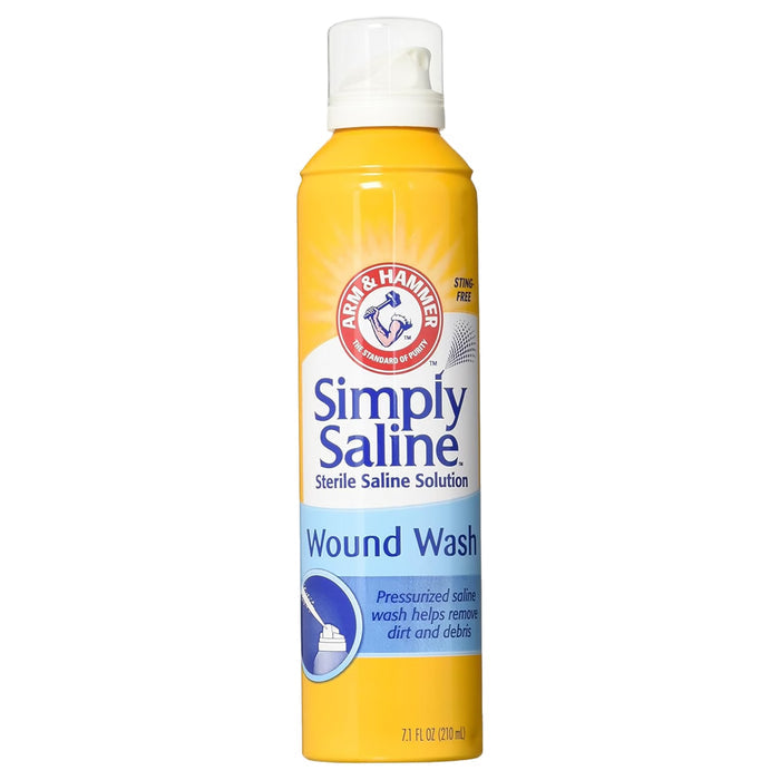 Simply Saline Wound Wash Spray 7.4 oz - 12 Pack