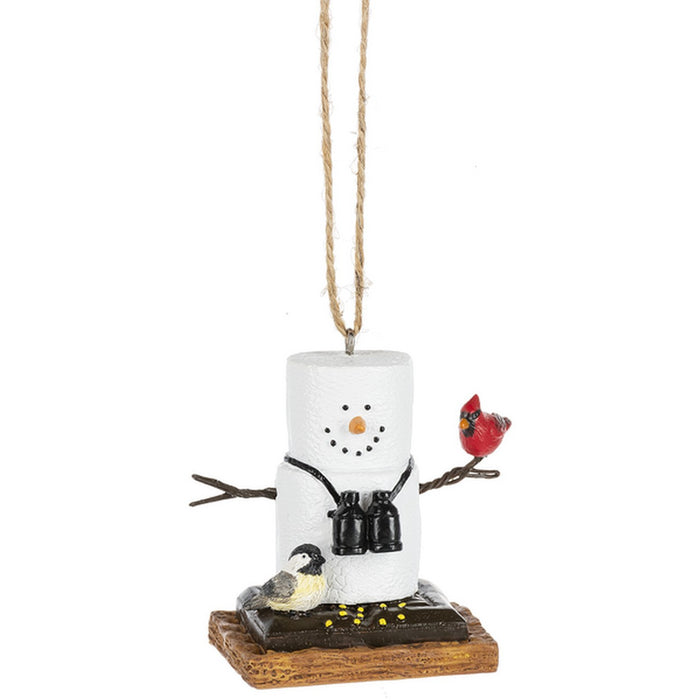 Smores Birdwatcher Ornament
