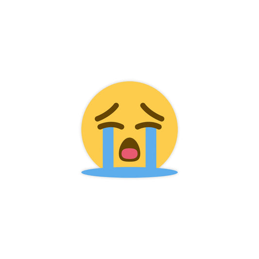 Sob Emoji Sticker