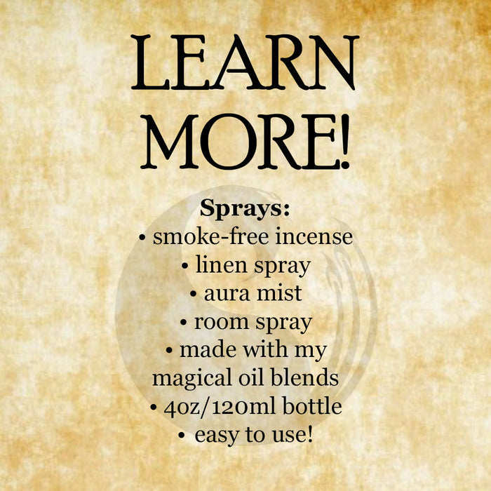 Sodalite Crystal Magical Ritual Room Spray