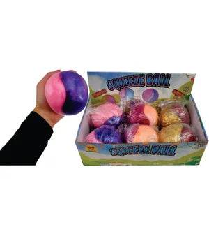 Squish Glitter Ball 2 Tone
