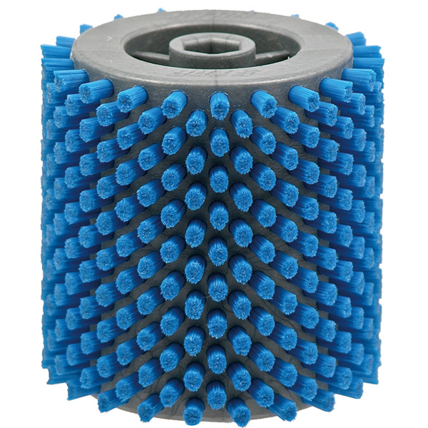 A product picture of the STAR Hard Blue Nylon Roto Brush | 70mm