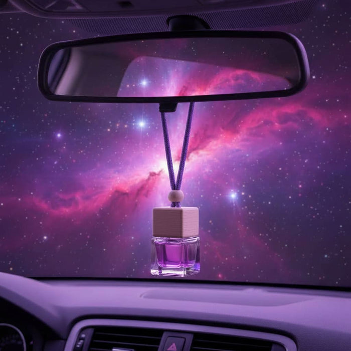 Purple car diffuser bottle - DIY car diffusers