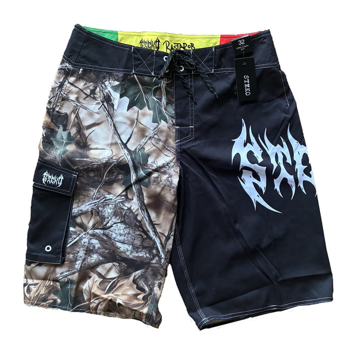 Steko Rasta Rob Boardshorts front view