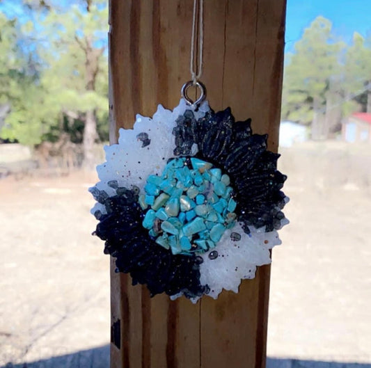 Stone Sunflower Freshie