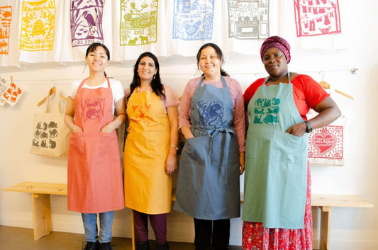 Stonewashed Aprons | Kei & Molly
