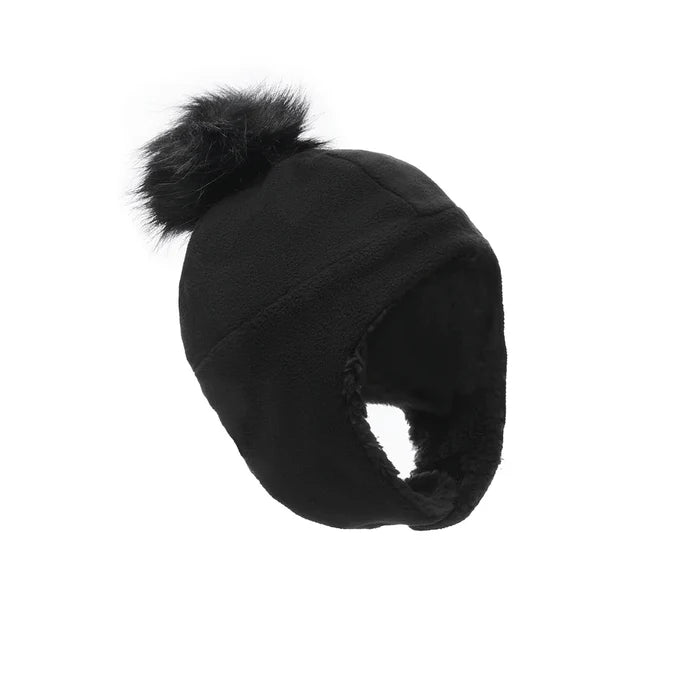 Stonz Fleece Hat- Black