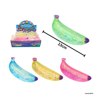 Sugar Squeeze Glitter Banana 5"