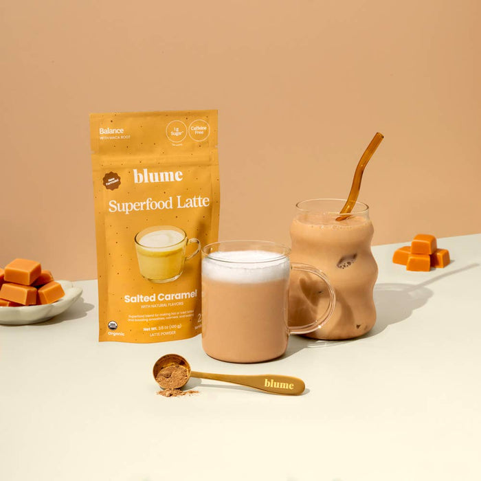 Superfood Latte Powder - Salted Caramel | Caffeine-Free