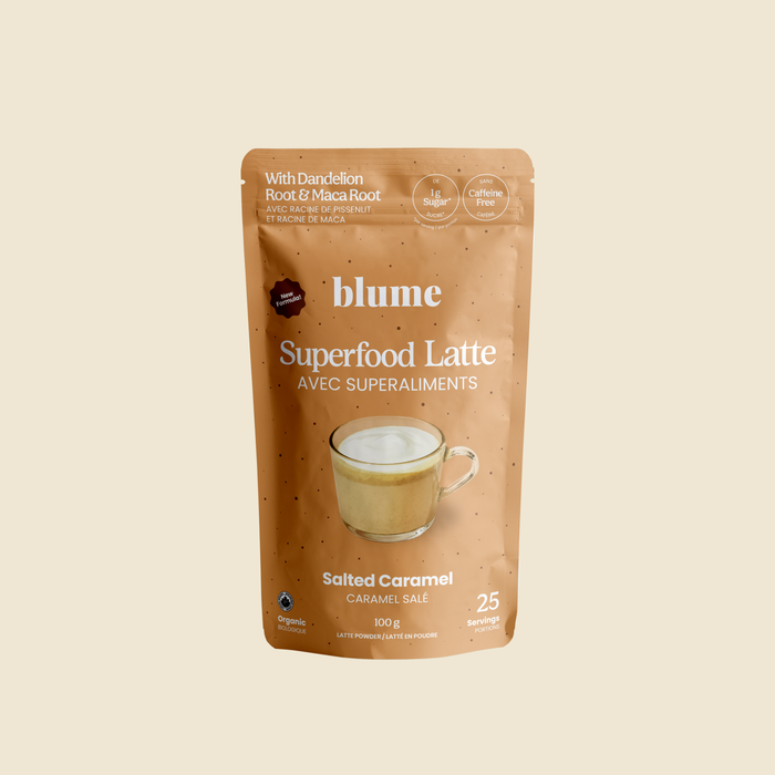 Superfood Latte Powder - Salted Caramel | Caffeine-Free