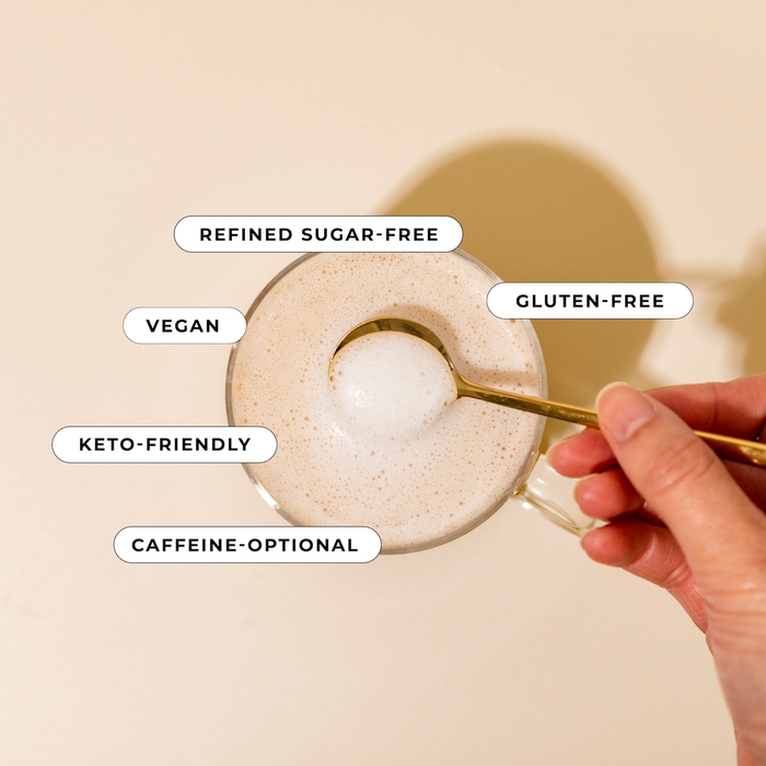 Superfood Latte Powder - Salted Caramel | Caffeine-Free