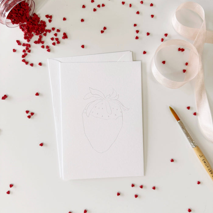 Sweet treats paintable valentines