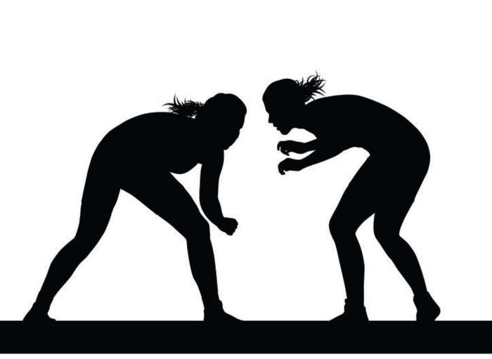Takedown Tee  EKG   Female Wrestlers - Takedown Distribution