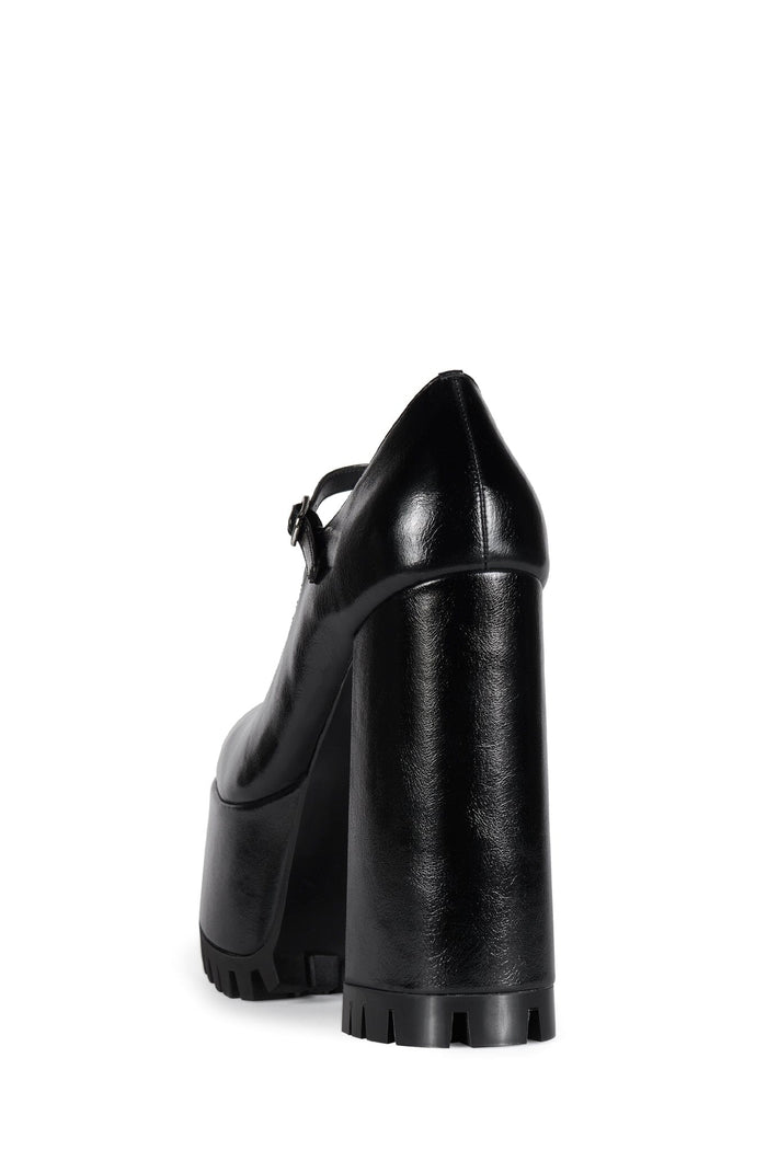 TEMPERS Jeffrey Campbell Platform Mary-Jane Black