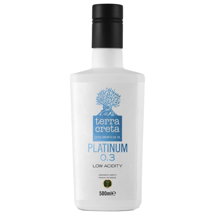 Terra Creta Extra neitsytoliiviöljy PLATINUM 500ml