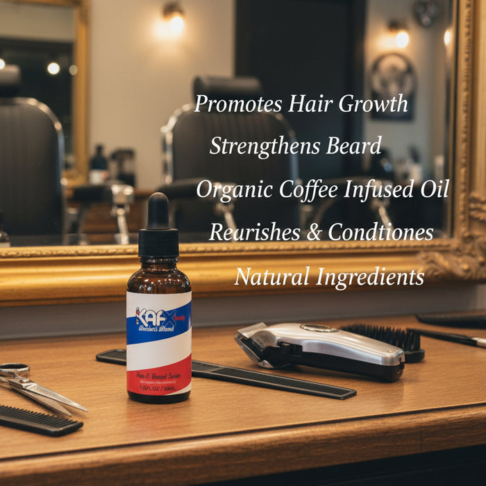 The Barber's Blend Beard Kit: Oil, Balm & Butter Trio | Coffee Infused