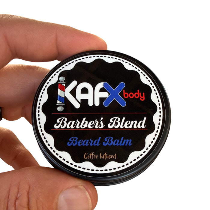 The Barber's Blend Beard Kit: Oil, Balm & Butter Trio | Coffee Infused