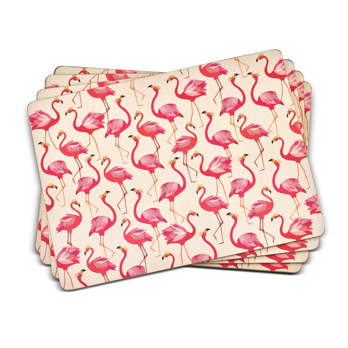 The Flamingo Collection Luxury Placemats - Set of 4