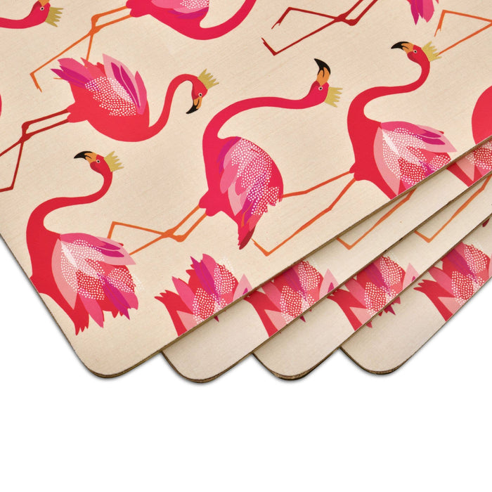 The Flamingo Collection Luxury Placemats - Set of 4