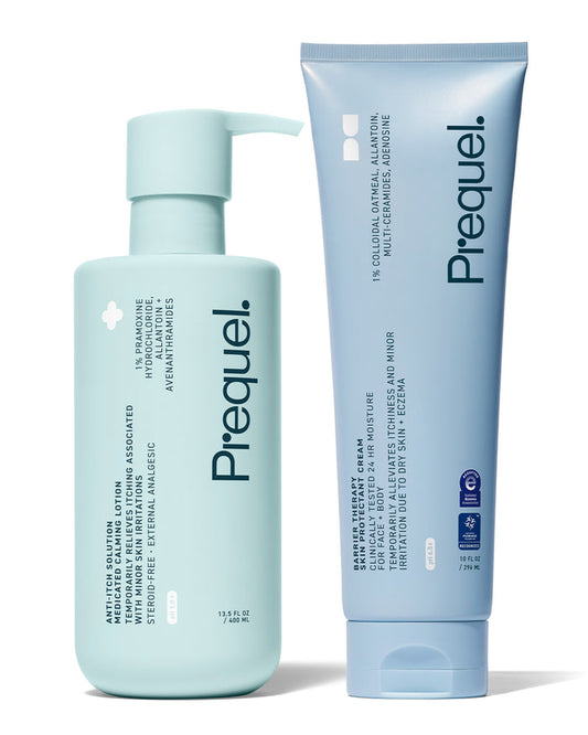 anti-itch calming lotion and barrier therapy