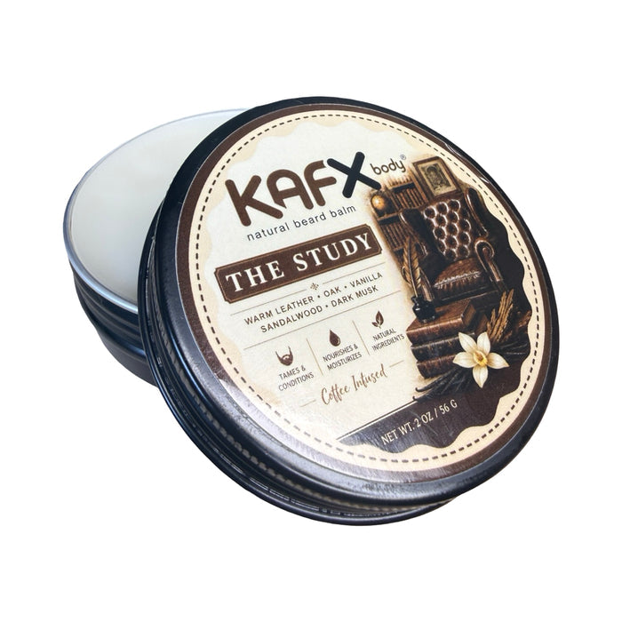 The Study Beard BundleComplete Beard Care System | Leather, Wood & Vanilla