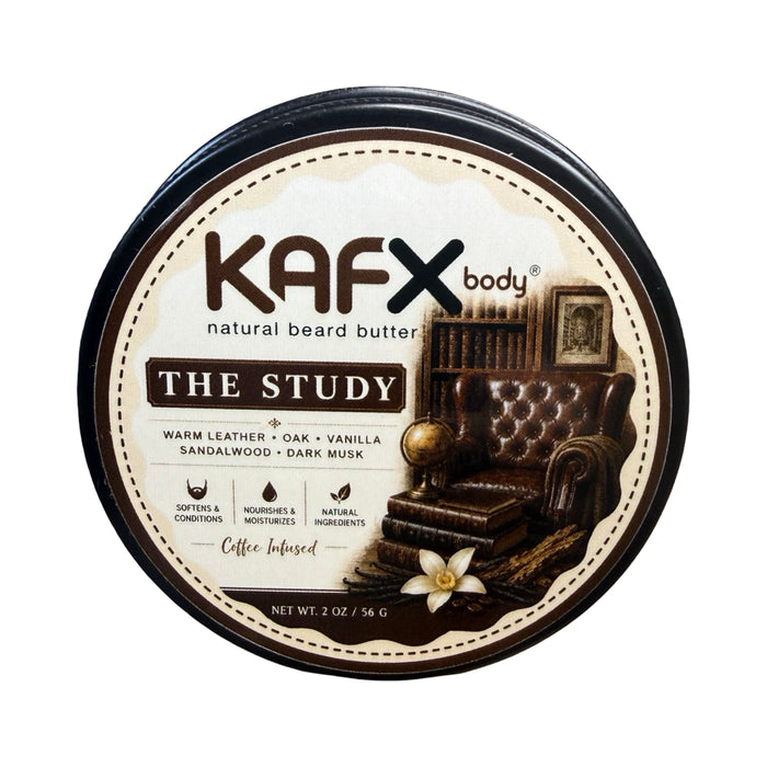 The Study Beard BundleComplete Beard Care System | Leather, Wood & Vanilla