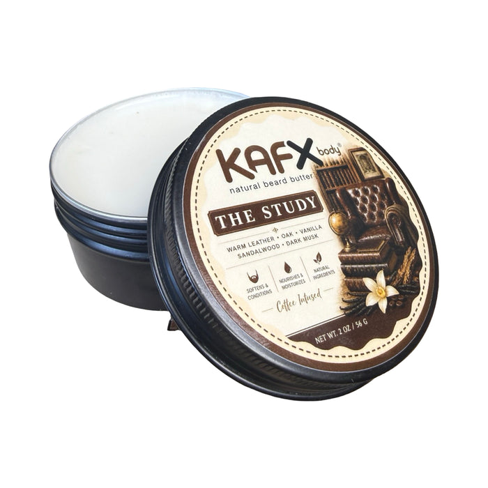 The Study Beard BundleComplete Beard Care System | Leather, Wood & Vanilla
