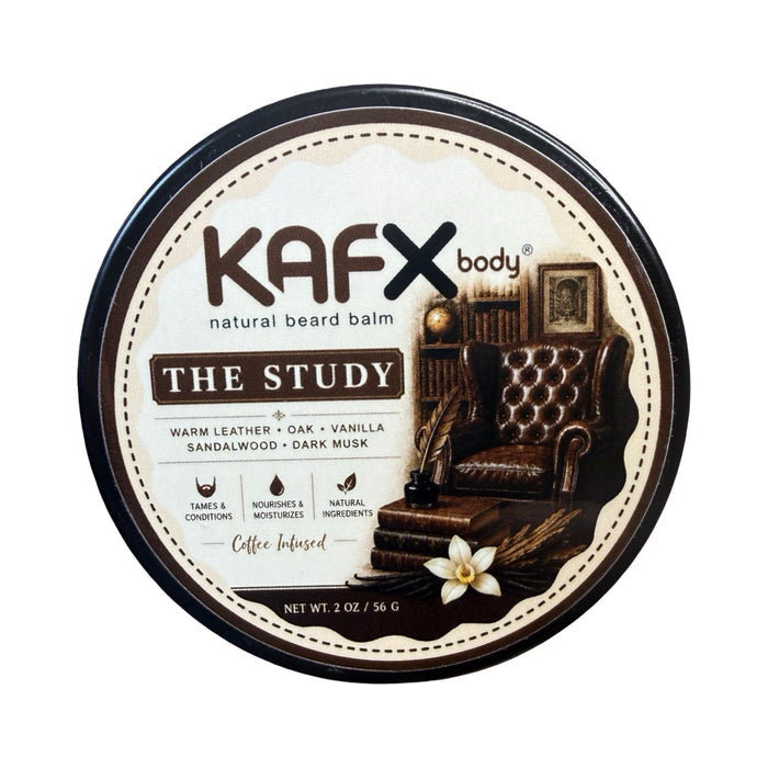 The Study Beard BundleComplete Beard Care System | Leather, Wood & Vanilla