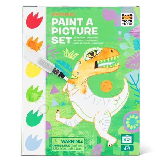 Tiger Tribe Dinosaurs Paint A Picture Set