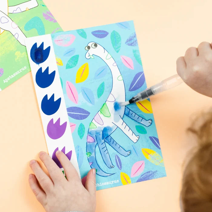 Tiger Tribe Dinosaurs Paint A Picture Set