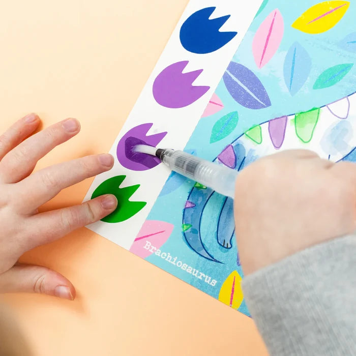 Tiger Tribe Dinosaurs Paint A Picture Set