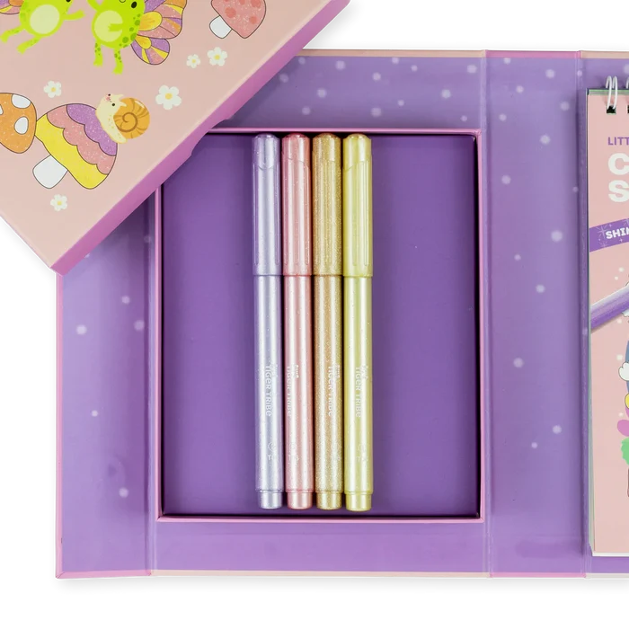 Tiger Tribe Little Fairy Land Shimmer Colouring Set