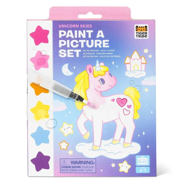 Tiger Tribe Unicorn Skies Paint A Picture Set