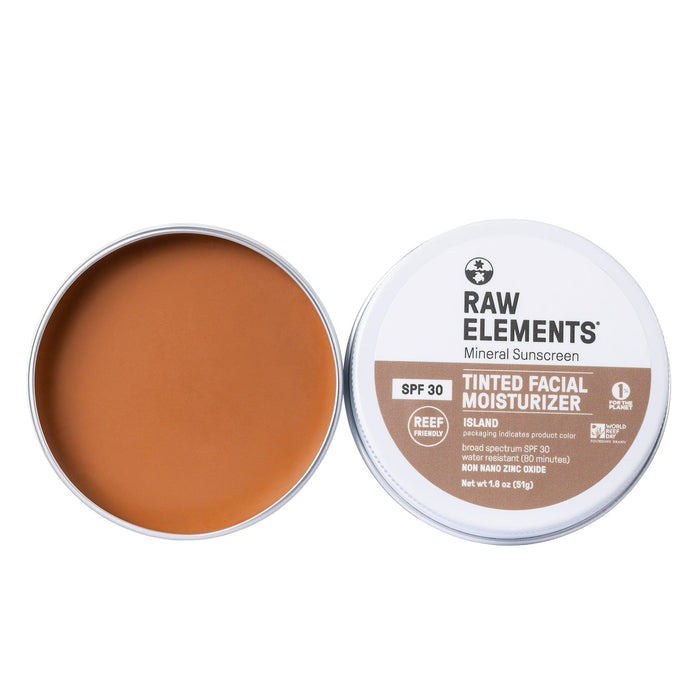 Raw Elements Tinted Face Moisturizer Spf 30 | Island-2 Pack