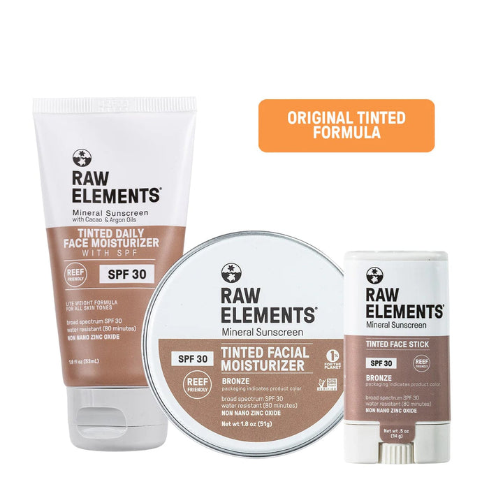 Raw Elements Tinted SPF 30 Pack