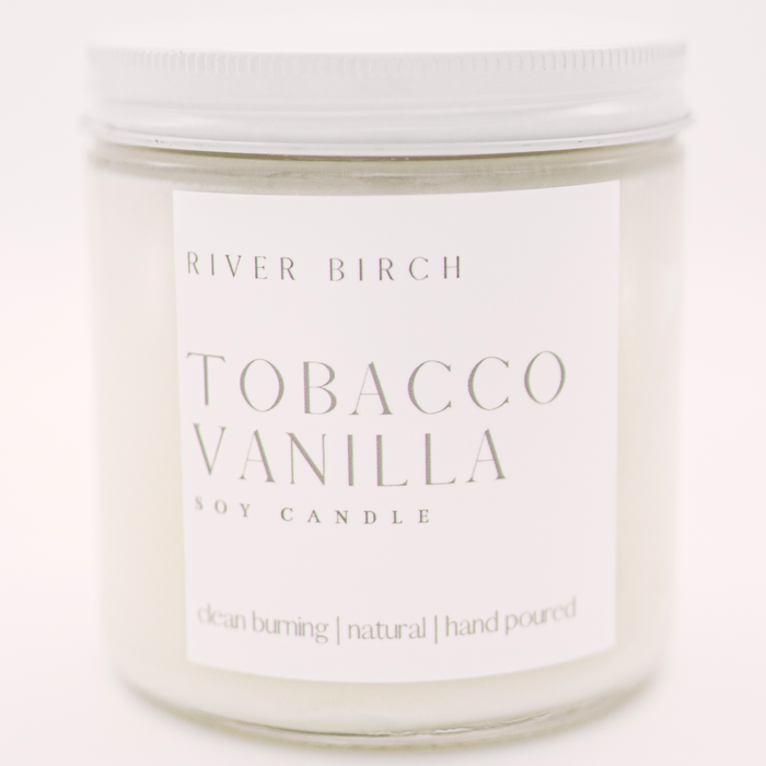Tobacco Vanilla - 16 oz Clear Jar