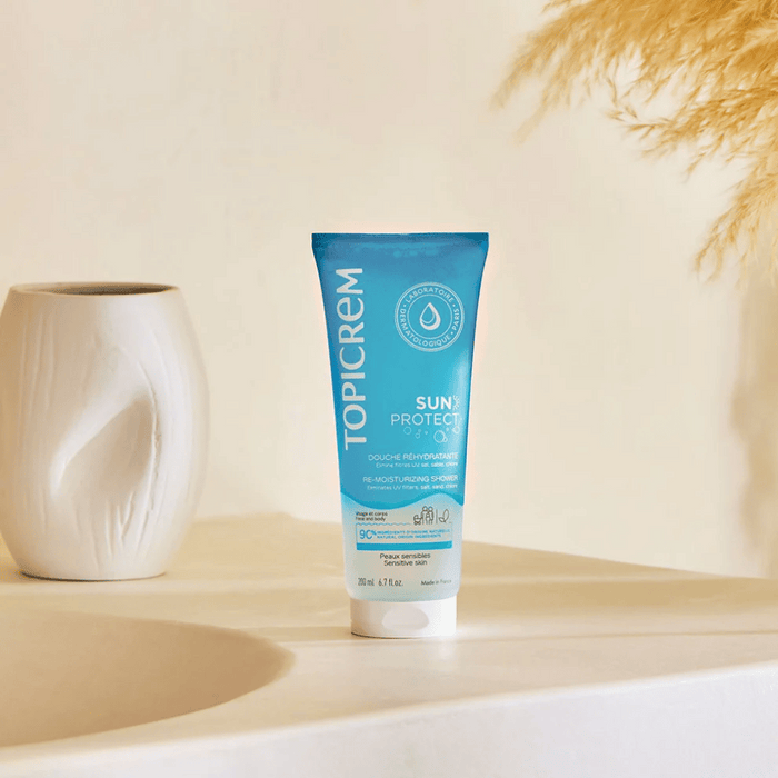 Topicrem SUN PROTECT Re-Moisturizing Shower Cream 200ml