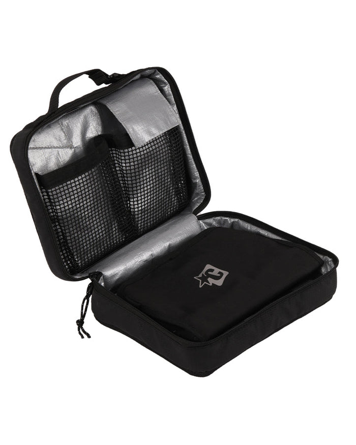 Creatures of Leisure Travel Surf Kit interior compartments and detachable fin wallet