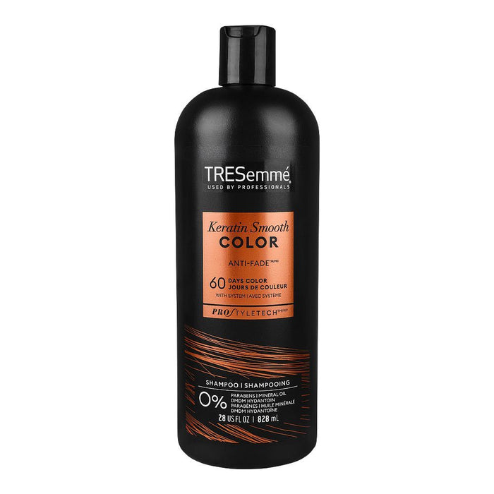 TRESemmé Pro-Style-Tech Keratin Smooth Color Anti-Fade Shampoo, 828 ml